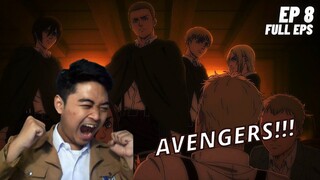 AKHIRNYA DIMULAI! Attack On Titan Season 4 Part 2 Episode 8 Sub Indonesia Reaction