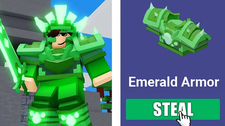 This Glitch STEALS Enemies ARMOR In Roblox Bedwars...