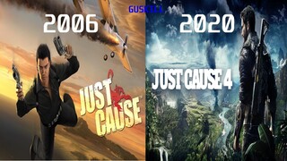 Evolução Dos Jogos Do Just Cause (2006 - 2020)