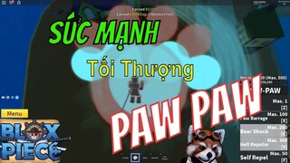 Sức Mạnh Tối Thượng Của Trái Ác Quỷ Paw Paw 750 Điểm + Mastery 500 Sẽ Bá Đạo Như Thế Nào ???