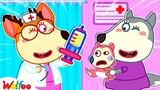 Time For a Shot - Baby Jenny Going To A Doctor |Wolfoo Kids Stories About Baby @wolfoofamilyofficial