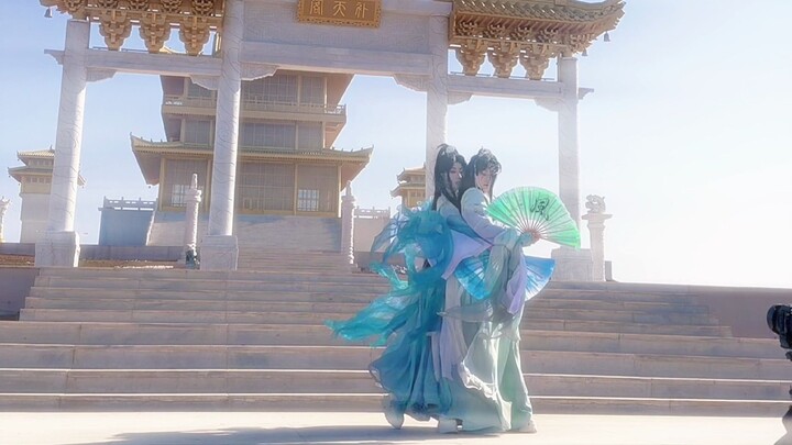 好像真的在上天庭看到了风师水师两兄弟【云水谣「原创编舞」】西钰 墨球