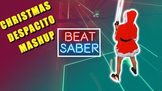 Christmas but it's Despacito in BEAT SABER