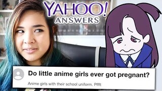 Answering Weird Anime Questions on Yahoo Answers