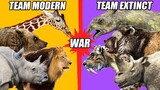 Modern vs Prehistoric Animal 2 Turf War | SPORE