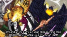 ONE PIECE EPISODE 1045 SUB INDONESIA TERBARU - ZORO & SANJI VS KING & QUEEN DIMULAI! (ALUR CERITA)