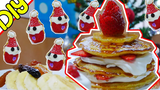 แพนเค้ก น่ารักๆ ของหวานทำง่ายๆ สไตล์ เบาหวิว [HD] : DIY Holiday Treats