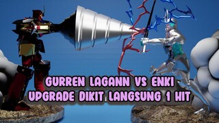 Enki! Upgrade Dikit Langsung 1 Hit - Gurren lagann tengen toppa