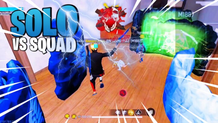 Solo vs sequad main have fun