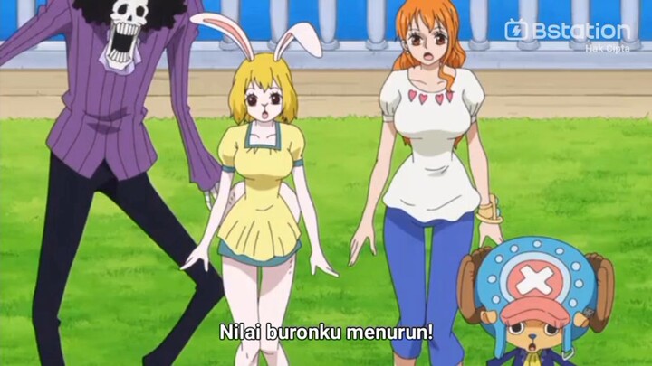 kru mugiwara terkejut melihat perubahan drastis nilai buron luffy🗿🗿