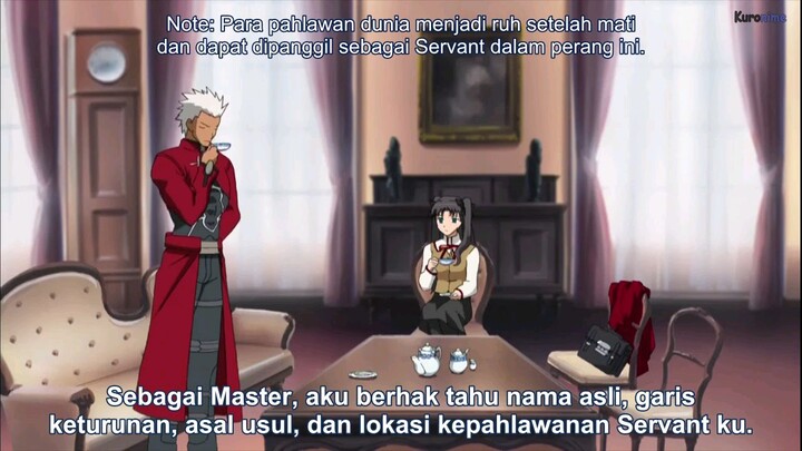 fate/STAY NIGHT (2006) EPS 2 SUB INDO
