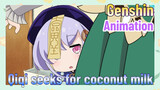 [Genshin  Animation]  Qiqi seeks for coconut milk
