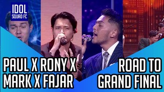 KUARTET THE BOYS (PAUL X RONY X MARK X FAJAR) | ROAD TO GRAND FINAL INDONESIAN IDOL XIII |