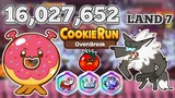 CookieRun OvenBreak 16M (LAND7) Doughnut + Werewolf ปรับความสามารถโฉมใหม่ !!