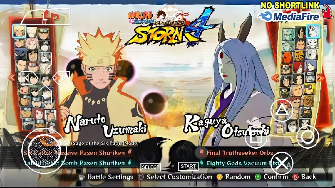 naruto storm 4 all characters