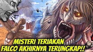 MENGUNGKAP MISTERI TERIAKAN FALCO CHAPTER 138! RAHASIA BENTUK TITAN BURUNG FALCO AKHIRNYA TERUNGKAP!