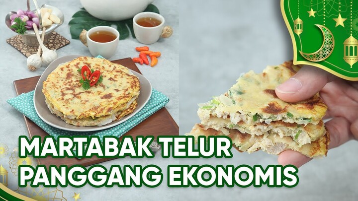 Cuma Butuh Seoles Minyak, Kamu Bisa Bikin Resep Martabak Telur Panggang Ini!