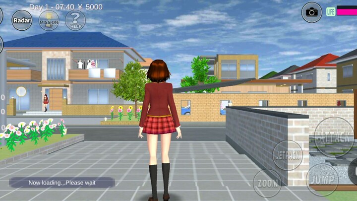 game name : Sakura simulator....