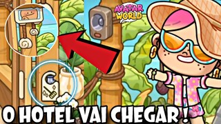 O HOTEL VAI CHEGAR NO AVATAR WORLD ! PAZU GAMES !