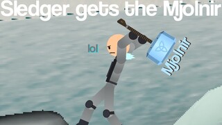 Sledger gets the Mjolnir - Tower Defense Simulator