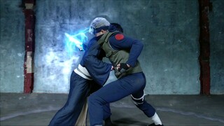 OBITO VS KAKASHI REAL LIVE