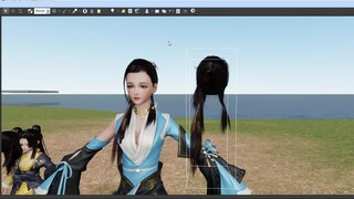 【Jianwang 3HD】Tutorial Editor·Ganti Rambut