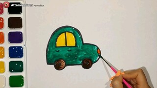 How to draw a car