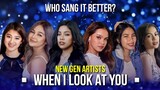 When I look at you | WHO SANG IT BETTER? | Elha × Zephanie × Lyca × Lie × Janine × Chloe × Sheena...