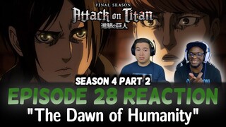 Attack on Titan Season 4 Part 2 SEASON FINALE Reaction/Review | EREN IS DESTROYING THE WORLD!!