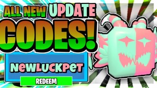 ALL NEW *LUCK EVENT* UPDATE OP CODES! (2021) | Roblox Ultra Hatching Legends