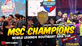 EVERY MSC CHAMPIONS (2017- 2019) | SNIPE GAMING TV