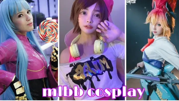 ML heroes cosplay | ML heroes in real | Girls compilation, MLBB.