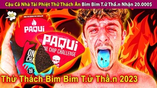 Review Cậu Cả Tài Phiệt Thử Thách Ăn Bim Bim T.ử Thầ.n Nhận 20.000$ | Review Con Người Và Cuộc Sống