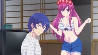 Ouka show her swimming suit to Hayato | The Café Terrace and Its Goddesses Episode 8