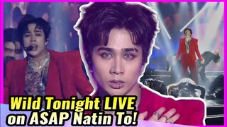 SB19 Josh Cullen LIVE PERFORMANCE on ASAP Natin To Stage with his Wild Tonight!