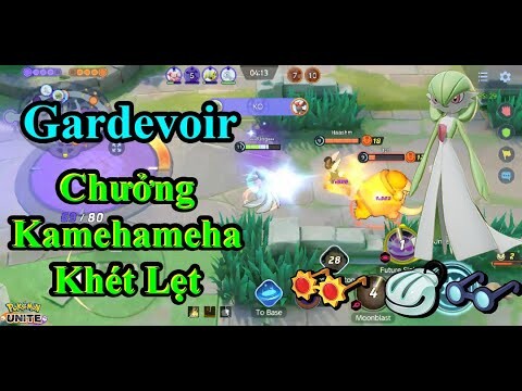 Pokemon UNITE - Gardevoir Chưởng Kamehameha Khét Lẹt Team Bạn Thi Nhau Lên Bảng Siêu Mạnh Cùng MVP