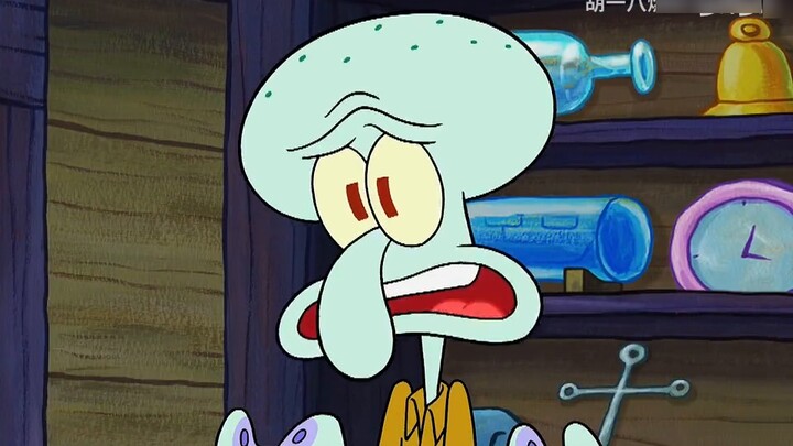 Nước tiểu của Squidward có màu gì?