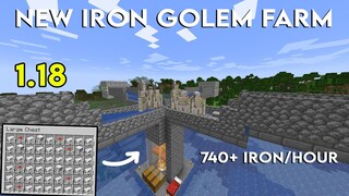 NEW Iron Farm Tutorial in Minecraft 1.19