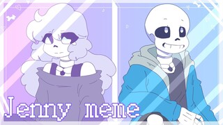 Jenny | Tweened Animation meme | oc x sans