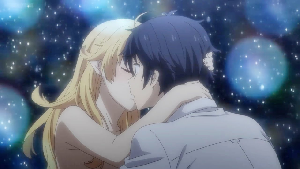 Hot kiss scenes in anime - BiliBili