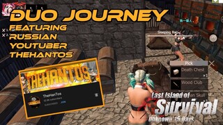 DUO JOURNEY FEATURING RUSSIAN YOUTUBER @TheHanTos  - Last Island Of Survival - Last Day Rules