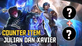 COUNTER ITEM HERO XAVIER DAN JULIAN - MOBILE LEGEND BANG BANG