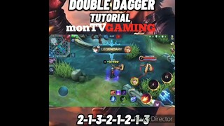 STORY WA💥GUSION MONTAGE TUTORIAL/DOUBLE DAGGER|MLBB