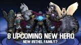 8 UPCOMING NEW HERO MOBILE LEGENDS (NEW IRITHEL FAMILY!) - Mobile Legends Bang Bang