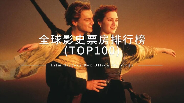 全球影史票房排行榜TOP100(完整版)