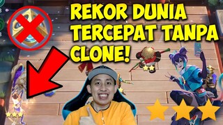 REKOR DUNIA WAN-WAN BINTANG 3 TERCEPAT DI MAGIC CHESS TANPA CLONE!!