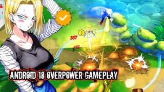 Game Highlight Android 18 Yang Overpower⁉️ Rekomendasi Banget Nih Fighter Satu Ini 😱