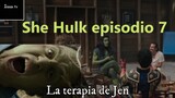 Review de serie She Hulk de Marvel Disney, episodio 7 Jen va a Terapia con Tim Roth, cringe a tope