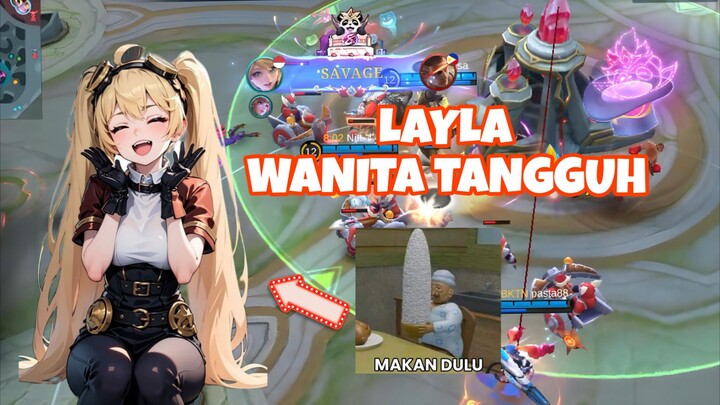 Layla Late Game Penyelamat | mlbb exe