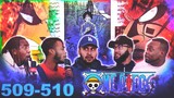 LUFFY GOES BACK TO MARINE FORD?! One Piece Ep 509/510 Reaction